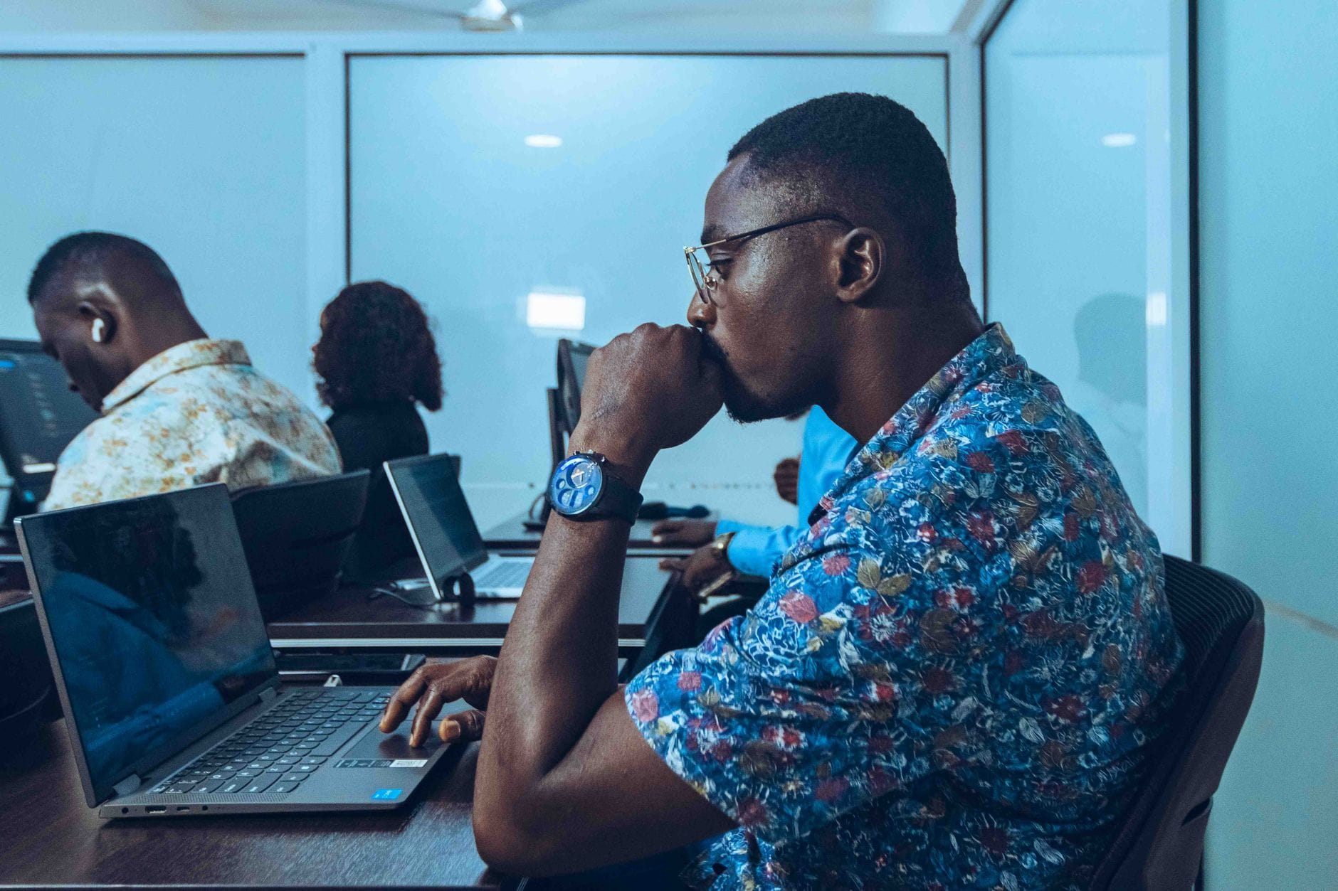 Students in an IT class learning coding and software development in Accra, Ghana. — windsurf review 2026